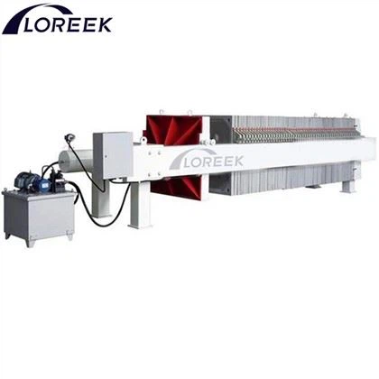 Filtre-presse en acier inoxydable